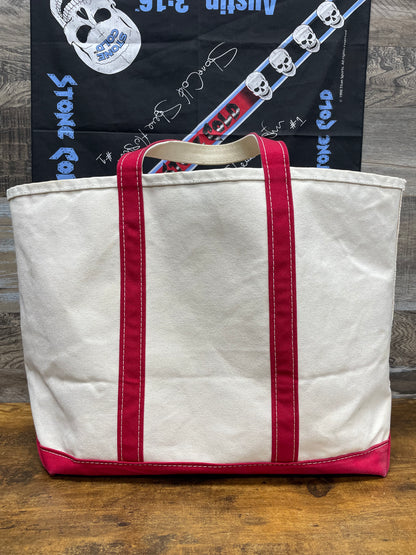 Vintage L.L. Bean Boat And Tote Canvas Bag
