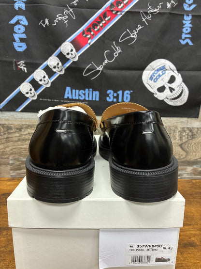 43/10 - Maison Margiela Black Décortiqué Loafers