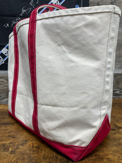 Vintage L.L. Bean Boat And Tote Canvas Bag