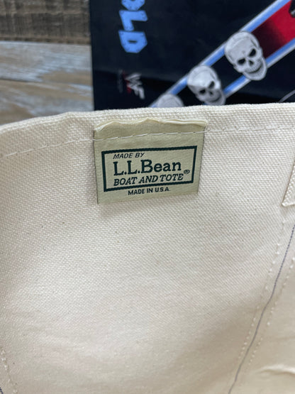 Vintage L.L. Bean Boat And Tote Canvas Bag