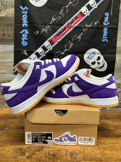 10.5 - Nike Dunk SB Low Purple Suede