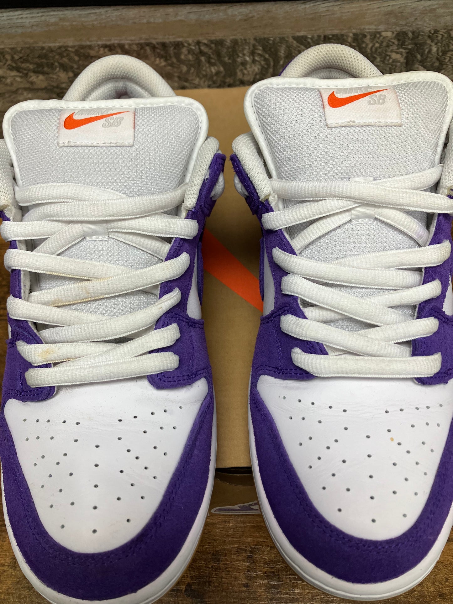 10.5 - Nike Dunk SB Low Purple Suede