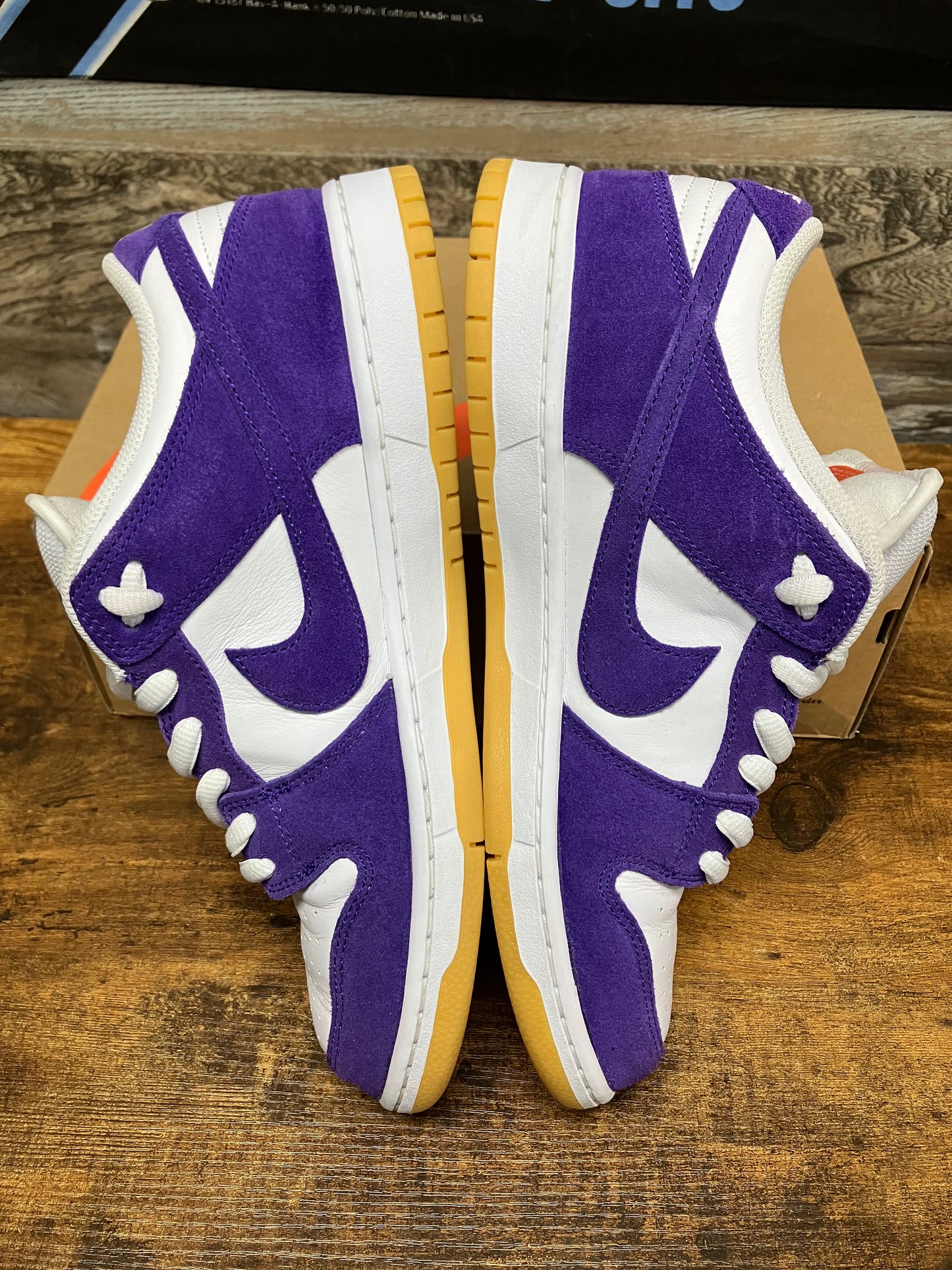 10.5 - Nike Dunk SB Low Purple Suede