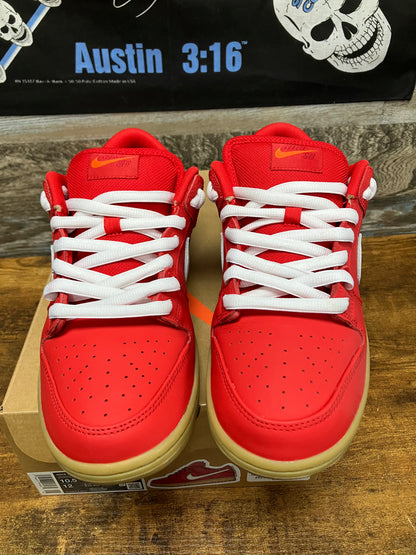 10.5 - Nike Dunk Pro SB Low University Red Gum