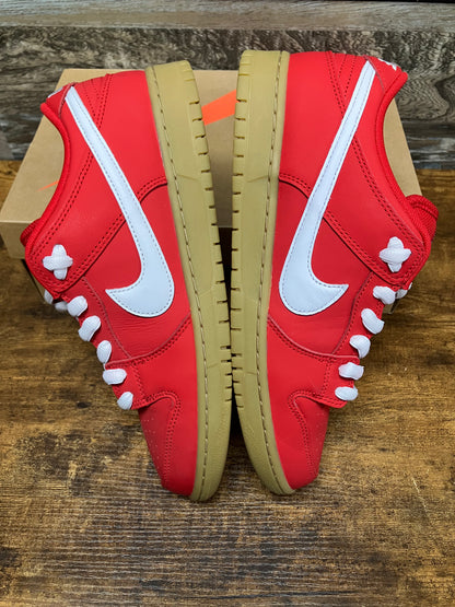 10.5 - Nike Dunk Pro SB Low University Red Gum