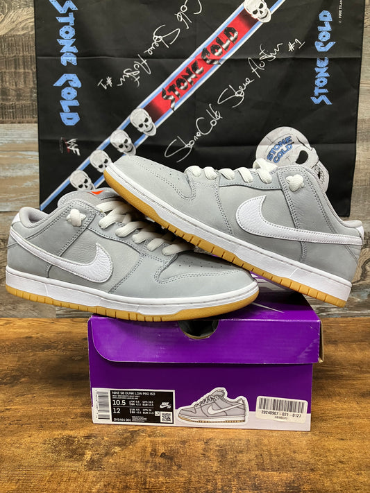 10.5 - Nike SB Dunk Low Wolf Grey Gum