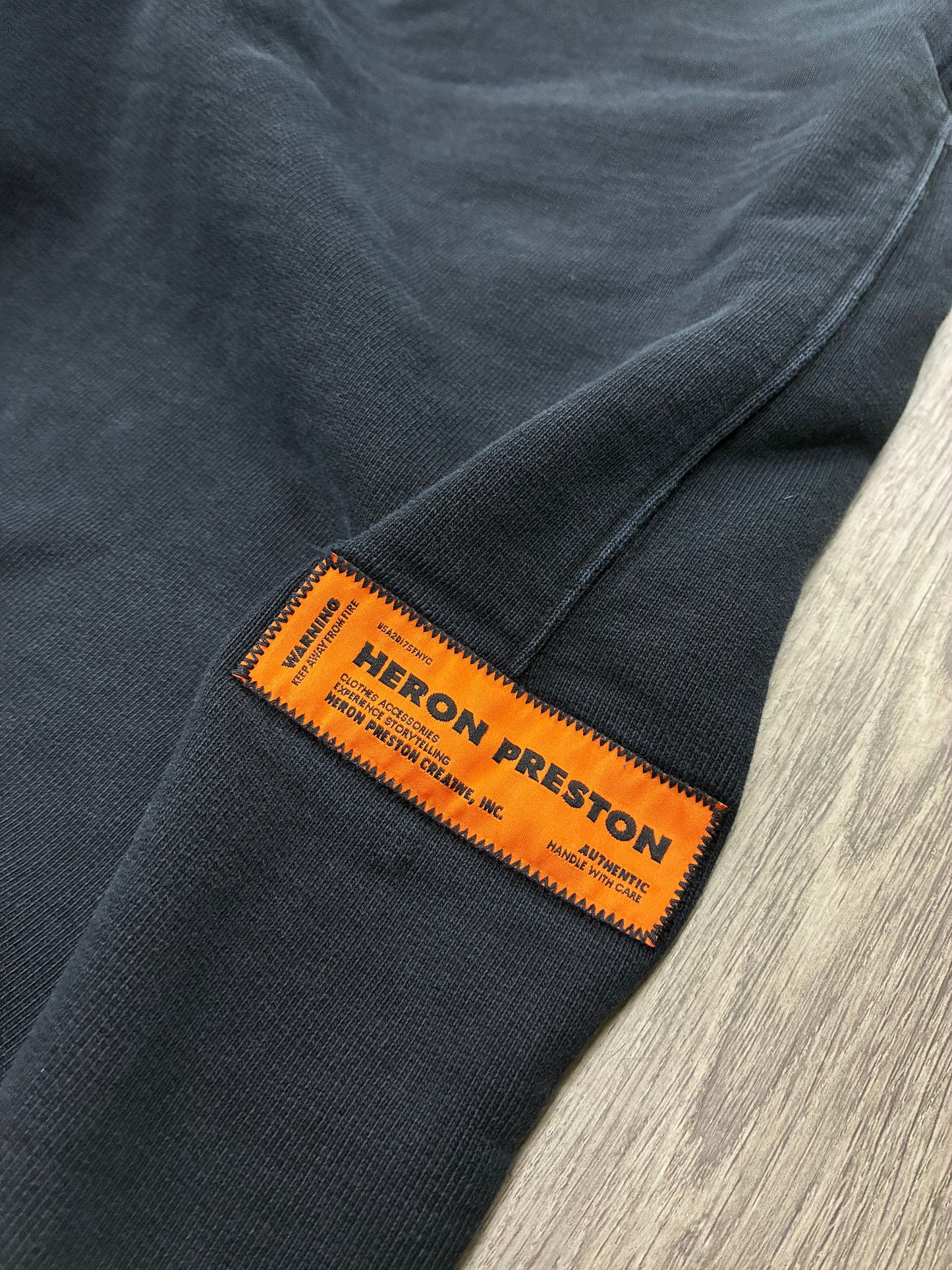 M - Heron Preston СТИЛЬ Black Logo Sweatpants