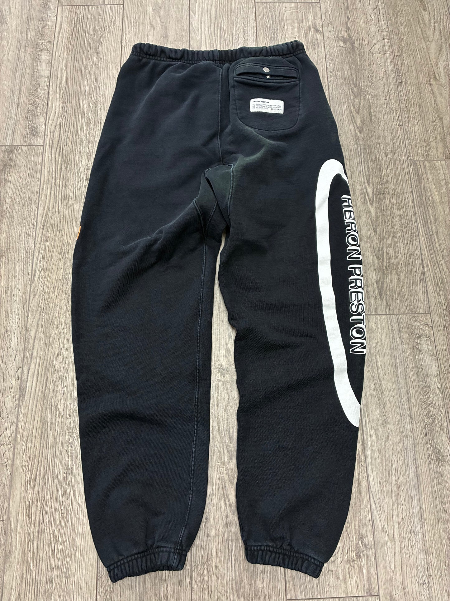 M - Heron Preston СТИЛЬ Black Logo Sweatpants