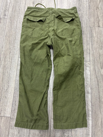 XL - Needles Hidden NY Olive Green String Fatigue Pants