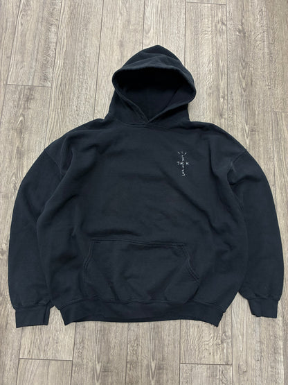 XL - Travis Scott Jackboys “Cracked” Logo Hoodie