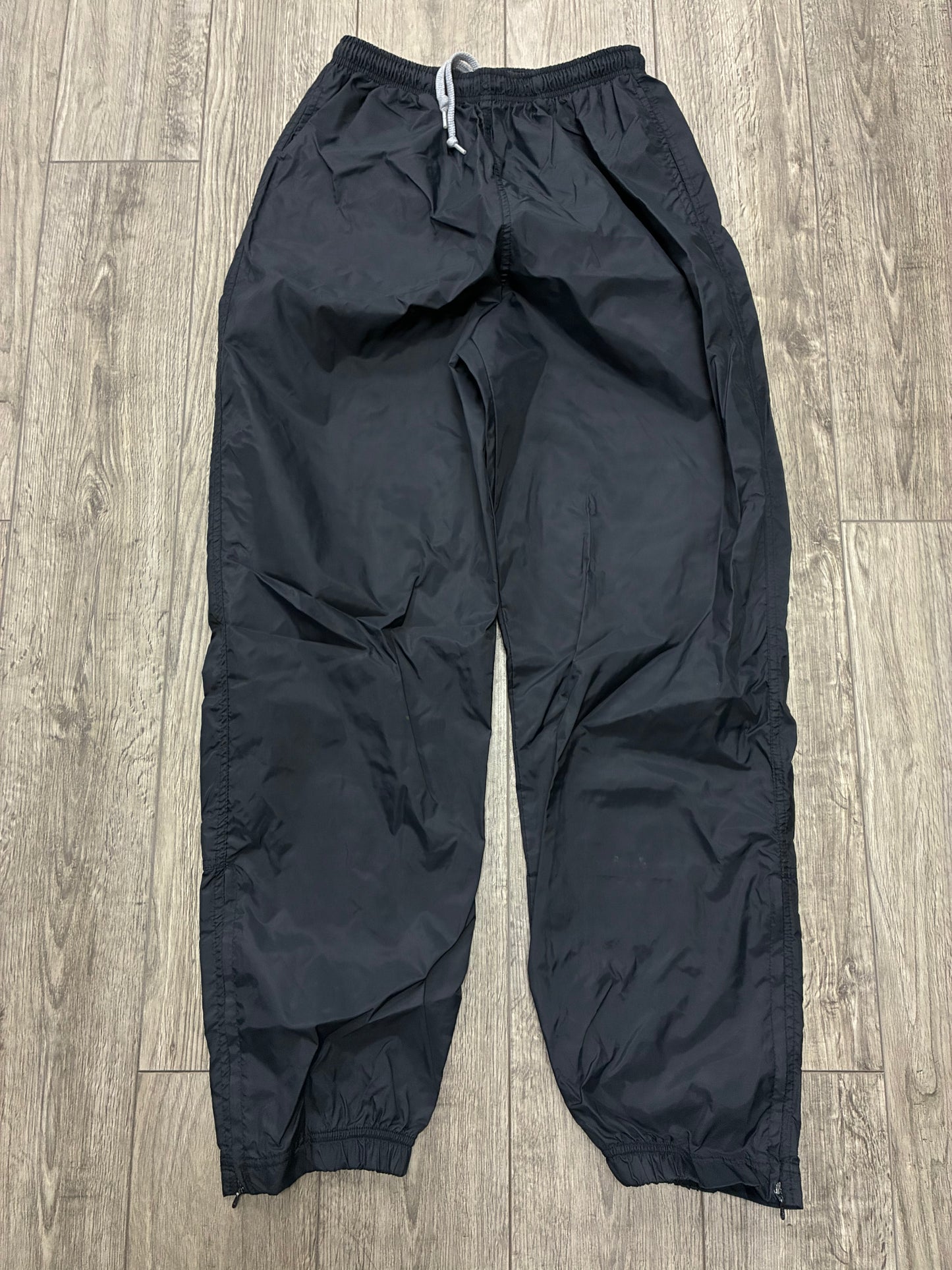 L - Nike Black Nylon Track Pants