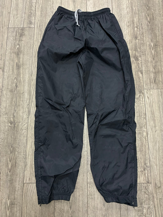 L - Nike Black Nylon Track Pants