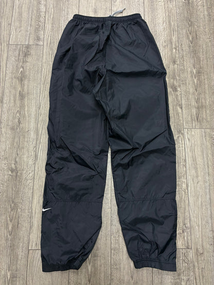 L - Nike Black Nylon Track Pants