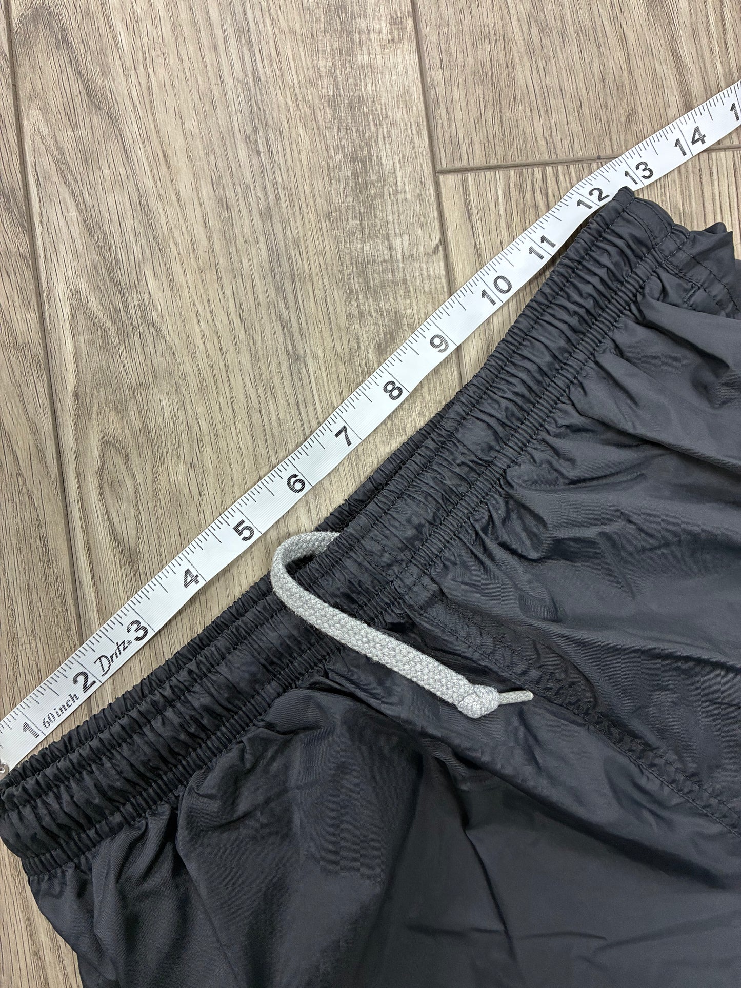 L - Nike Black Nylon Track Pants