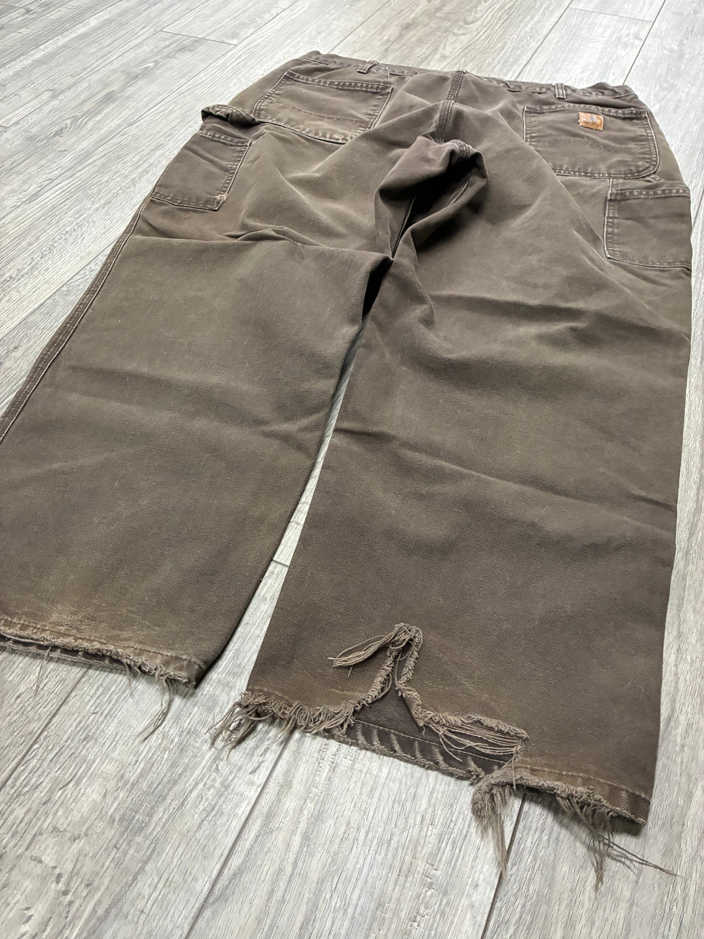 42 - Carhartt Faded Brown Carpenter Work Pants