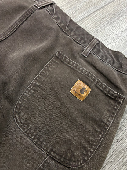 42 - Carhartt Faded Brown Carpenter Work Pants