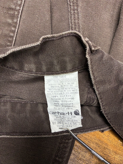 42 - Carhartt Faded Brown Carpenter Work Pants