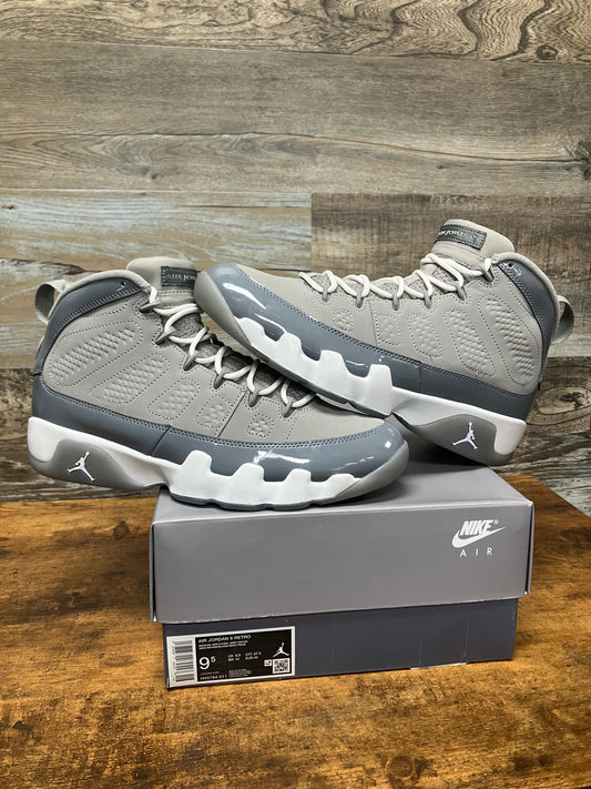 9.5-Air Jordan 9 Cool Grey