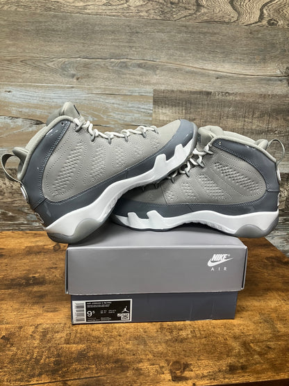 9.5-Air Jordan 9 Cool Grey