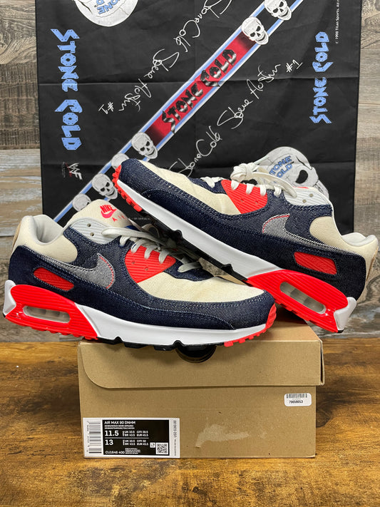 11.5-Denham Nike Air Max 90 Infrared