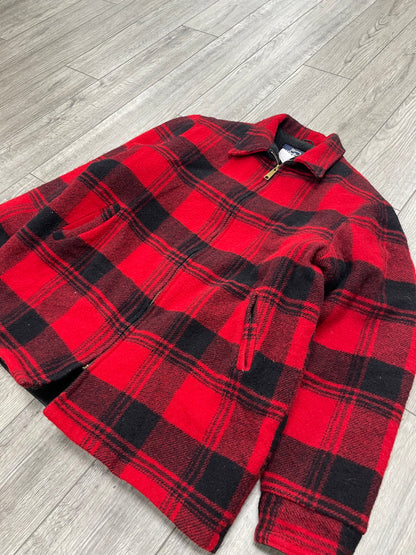 XL-Vintage Woolrich Buffalo Plaid Wool Jacket