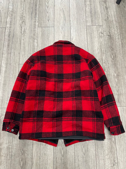 XL-Vintage Woolrich Buffalo Plaid Wool Jacket