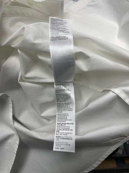 40/L-Balenciaga Hand Drawn BB Button Up