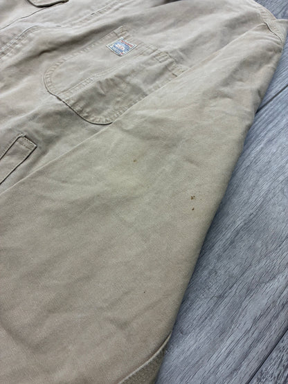 L - Vintage Polo Country Ralph Lauren Khaki Canvas Work Jacket