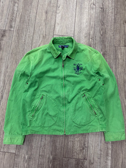 L - Vintage Polo Ralph Lauren Lawn Tennis Cotton Jacket