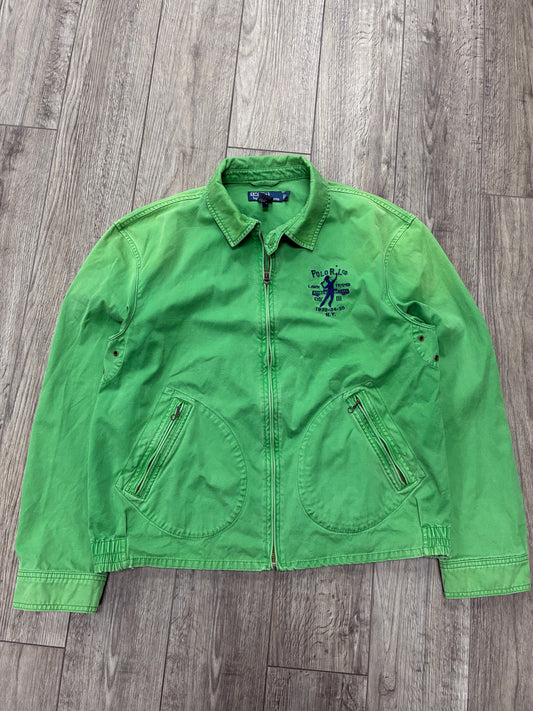 L - Vintage Polo Ralph Lauren Lawn Tennis Cotton Jacket