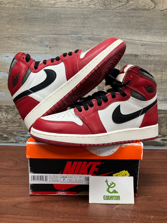 Jordan 1 Retro High OG Chicago Lost and Found GS Size 7Y