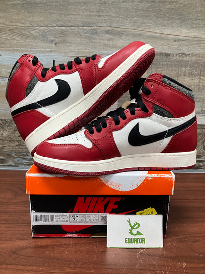 Jordan 1 Retro High OG Chicago Lost and Found GS Size 7Y