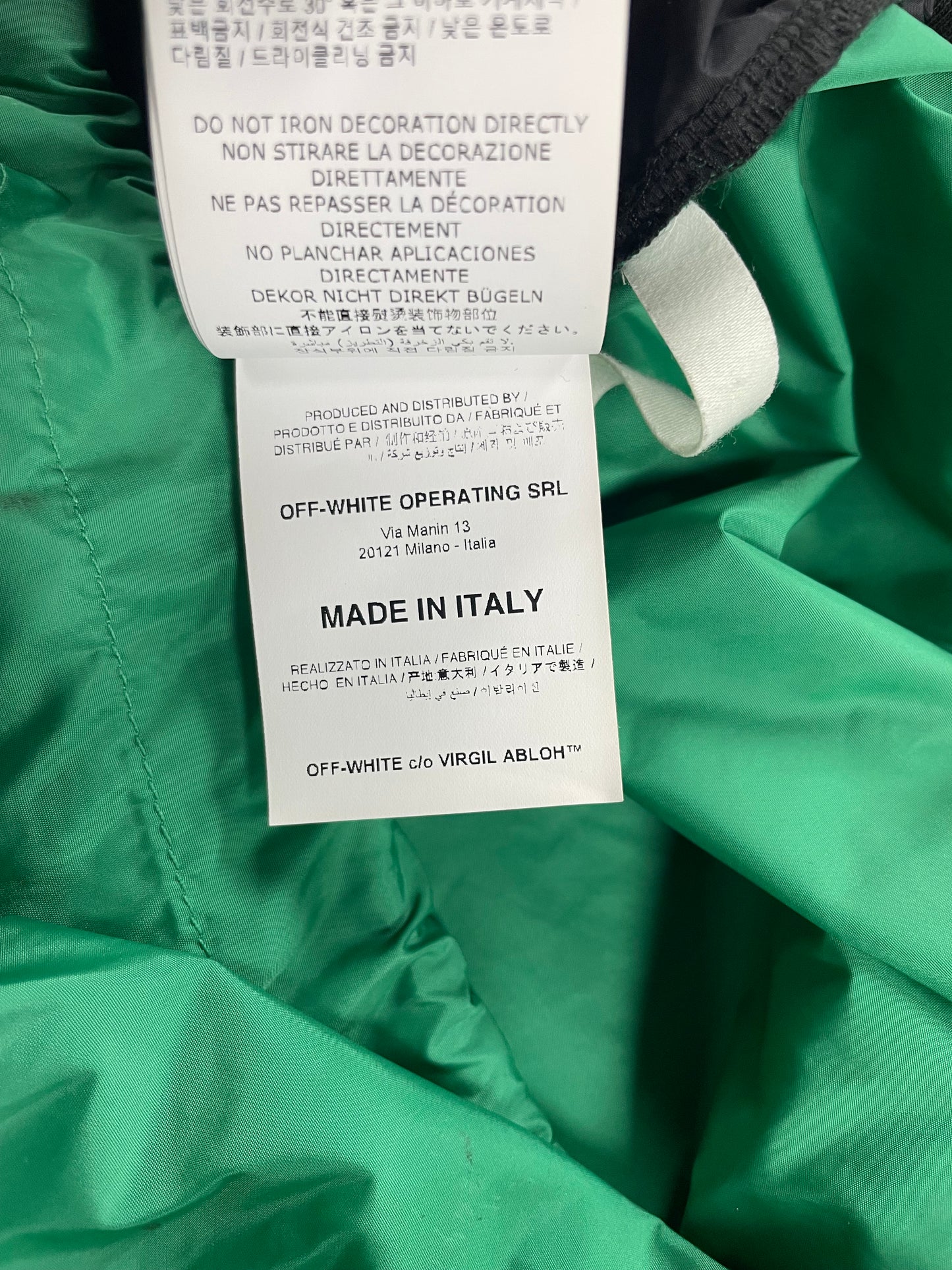 M-Off-White Convertible River Trail Jacket