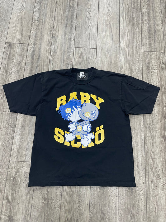 L-Sicko Baby Sicko Black Tee