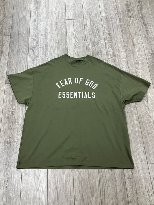 Fear of God Olive Oversized tee Size Medium