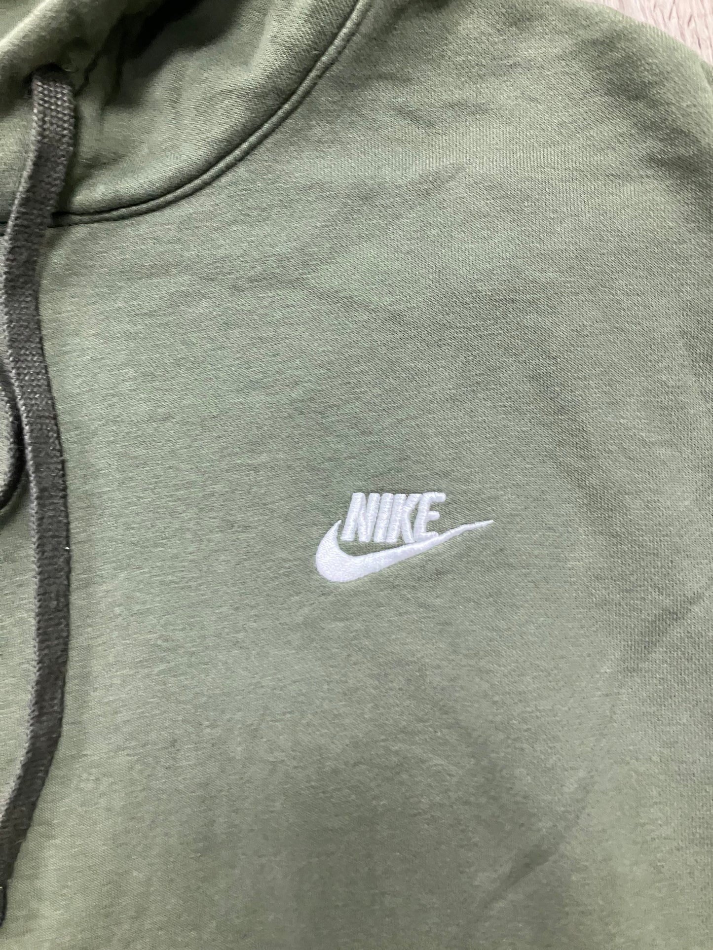 Nike Olive Green Hoodie Size M