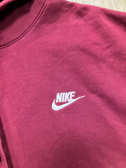 Nike Burgundy Hoodie Size Medium