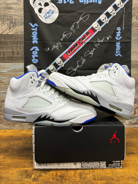 10 - Air Jordan 5 White Stealth