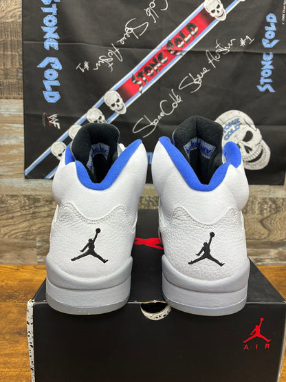 10 - Air Jordan 5 White Stealth