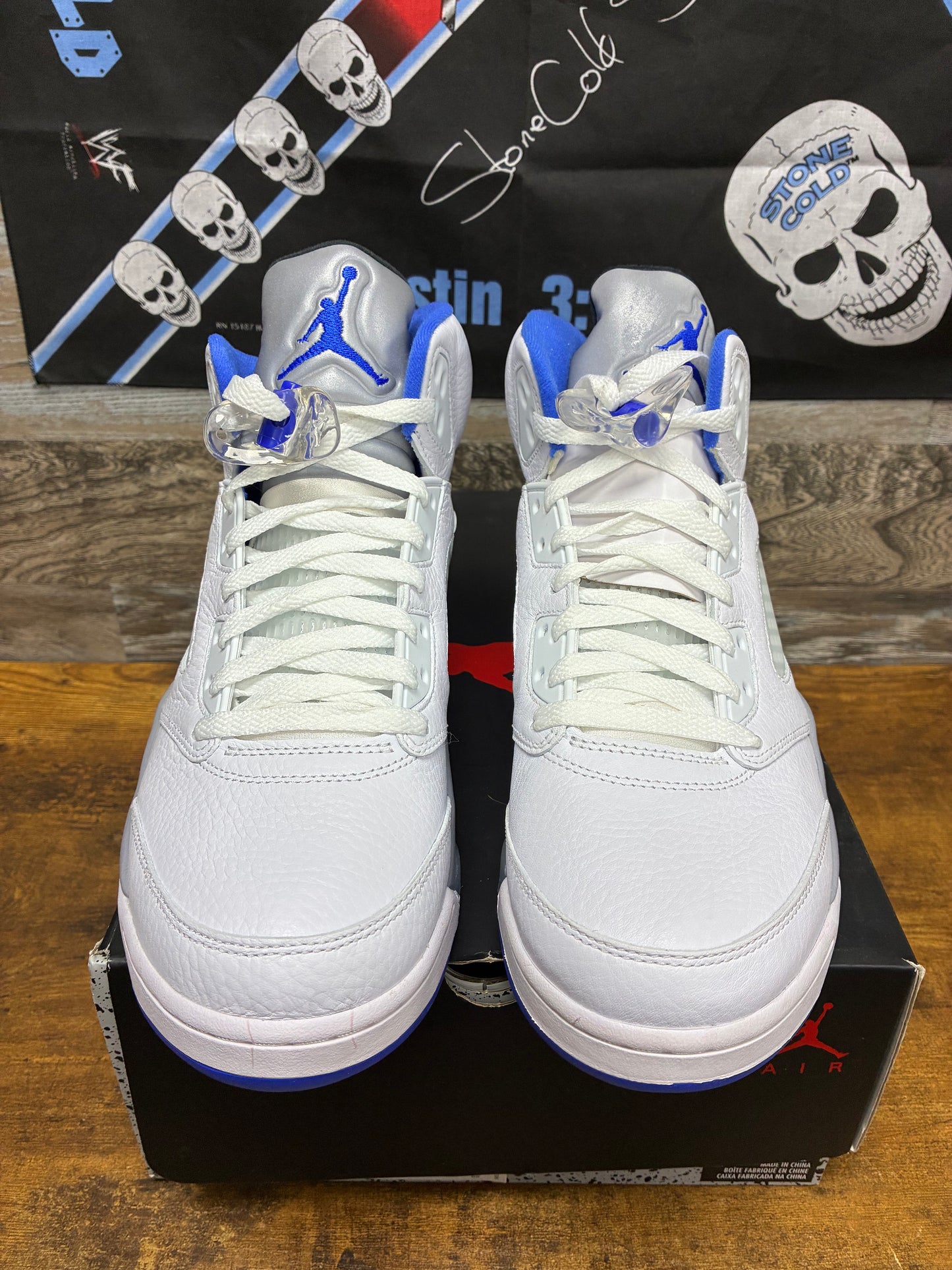 10 - Air Jordan 5 White Stealth
