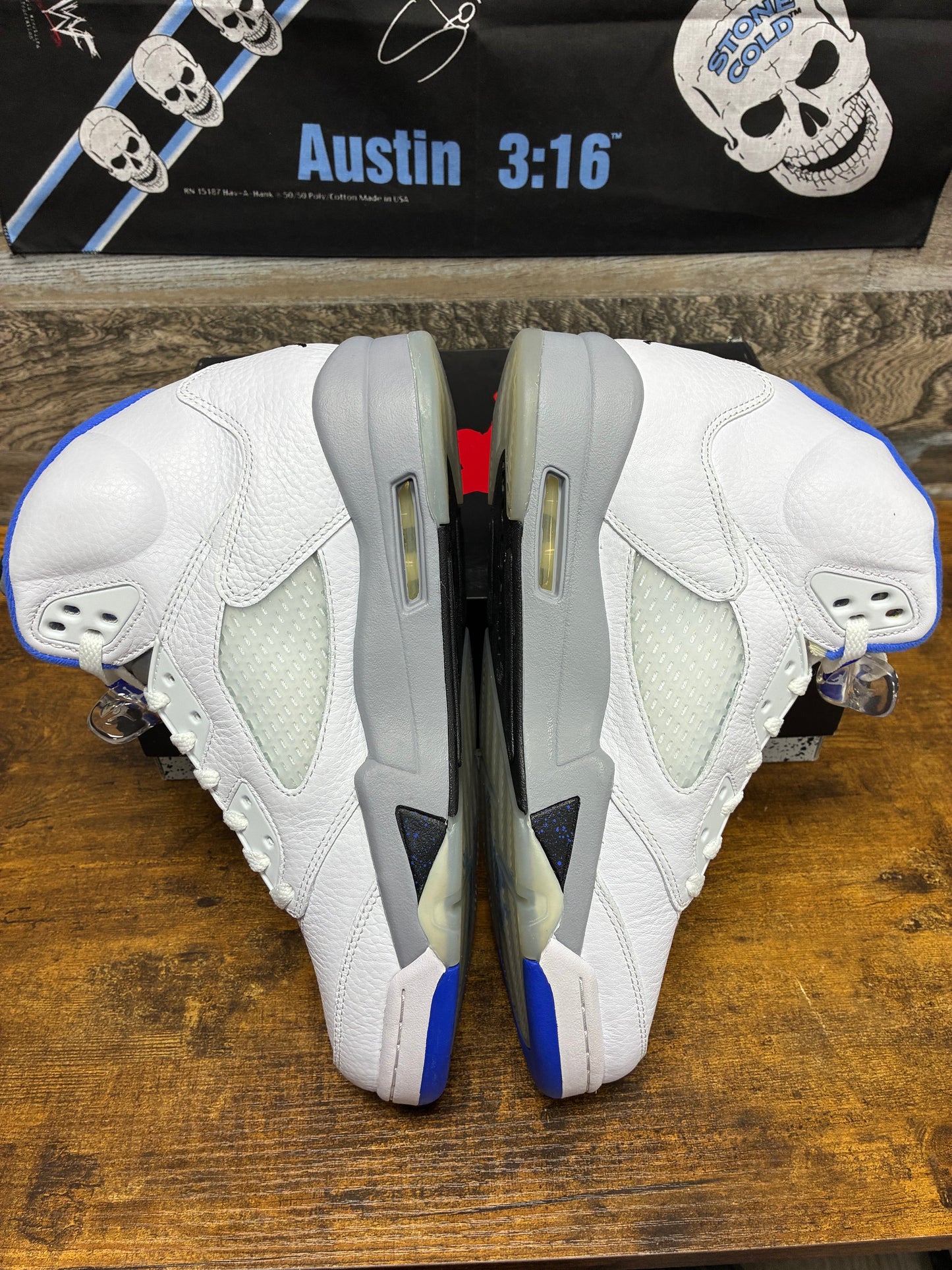 10 - Air Jordan 5 White Stealth