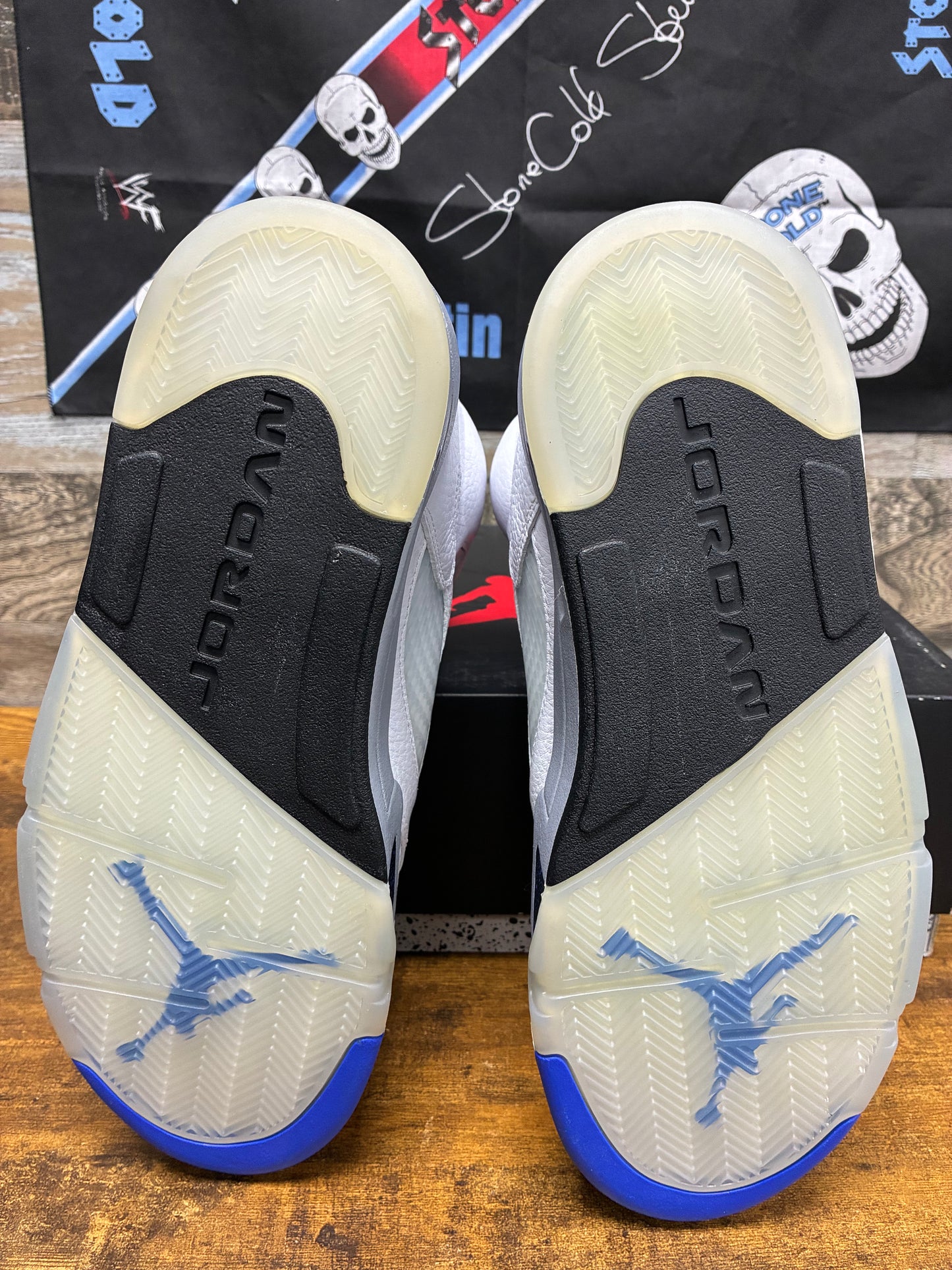 10 - Air Jordan 5 White Stealth