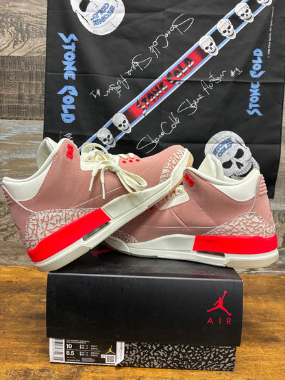 10W - Air Jordan 3 Rust Pink