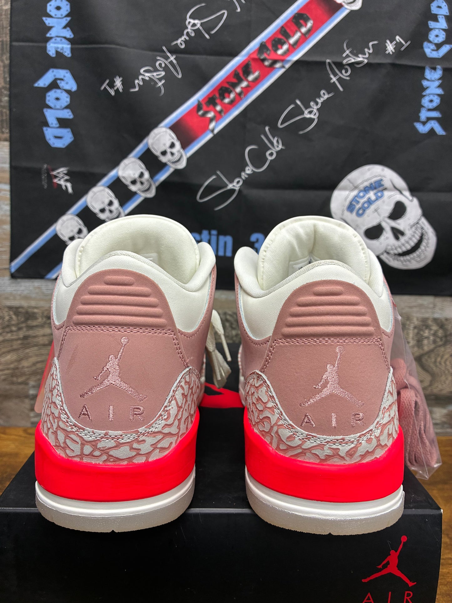10W - Air Jordan 3 Rust Pink
