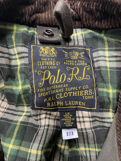 Polo Ralph Lauren Oilcloth Asymmetrical Motorcycle Jacket