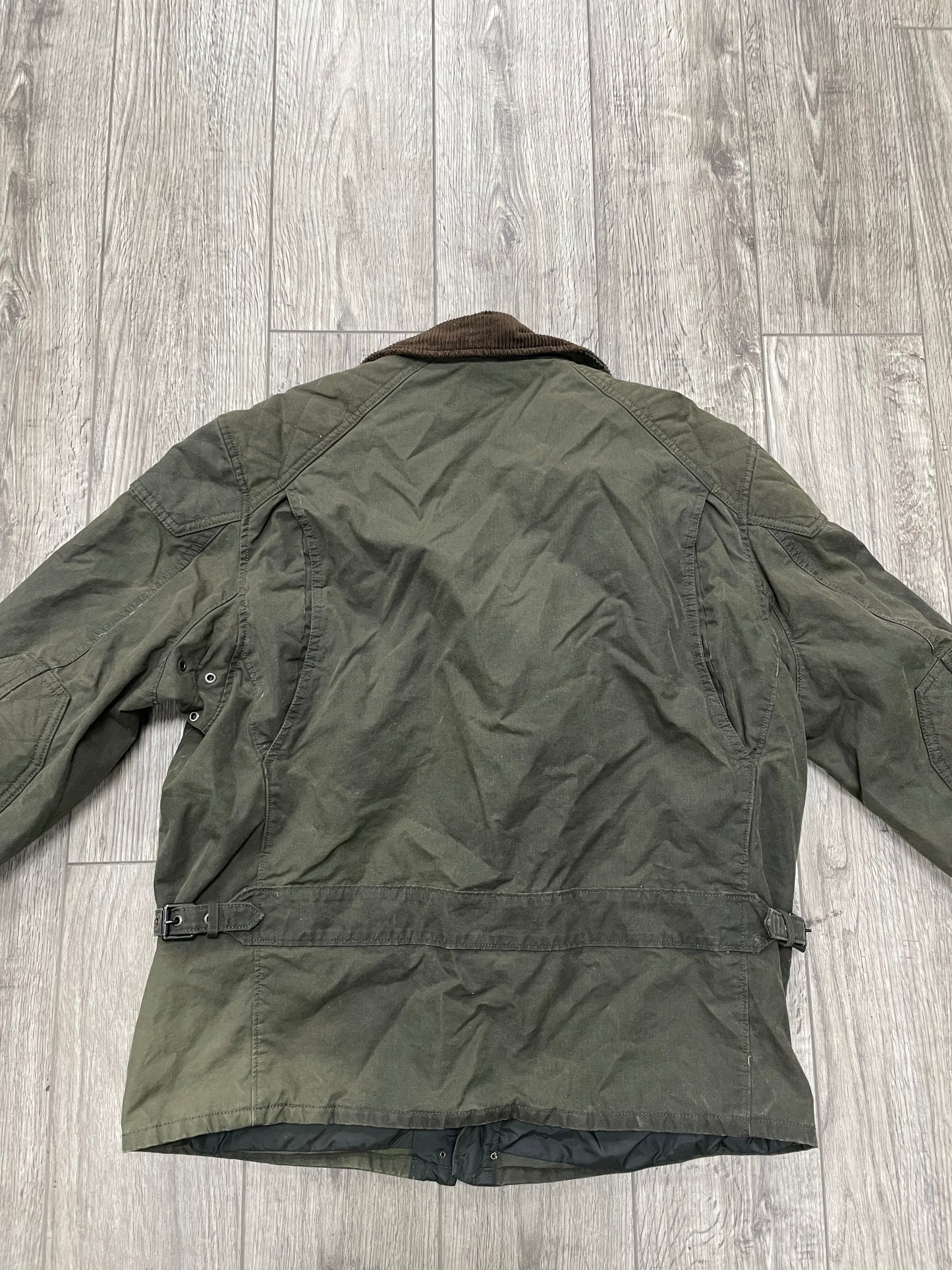 Polo Ralph Lauren Oilcloth Asymmetrical Motorcycle Jacket