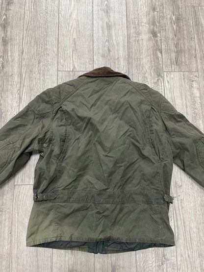 Polo Ralph Lauren Oilcloth Asymmetrical Motorcycle Jacket