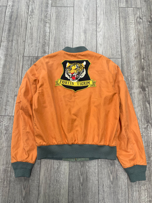M-Polo Ralph Lauren Fortis Tigrim Reversible Military Bomber Jacket