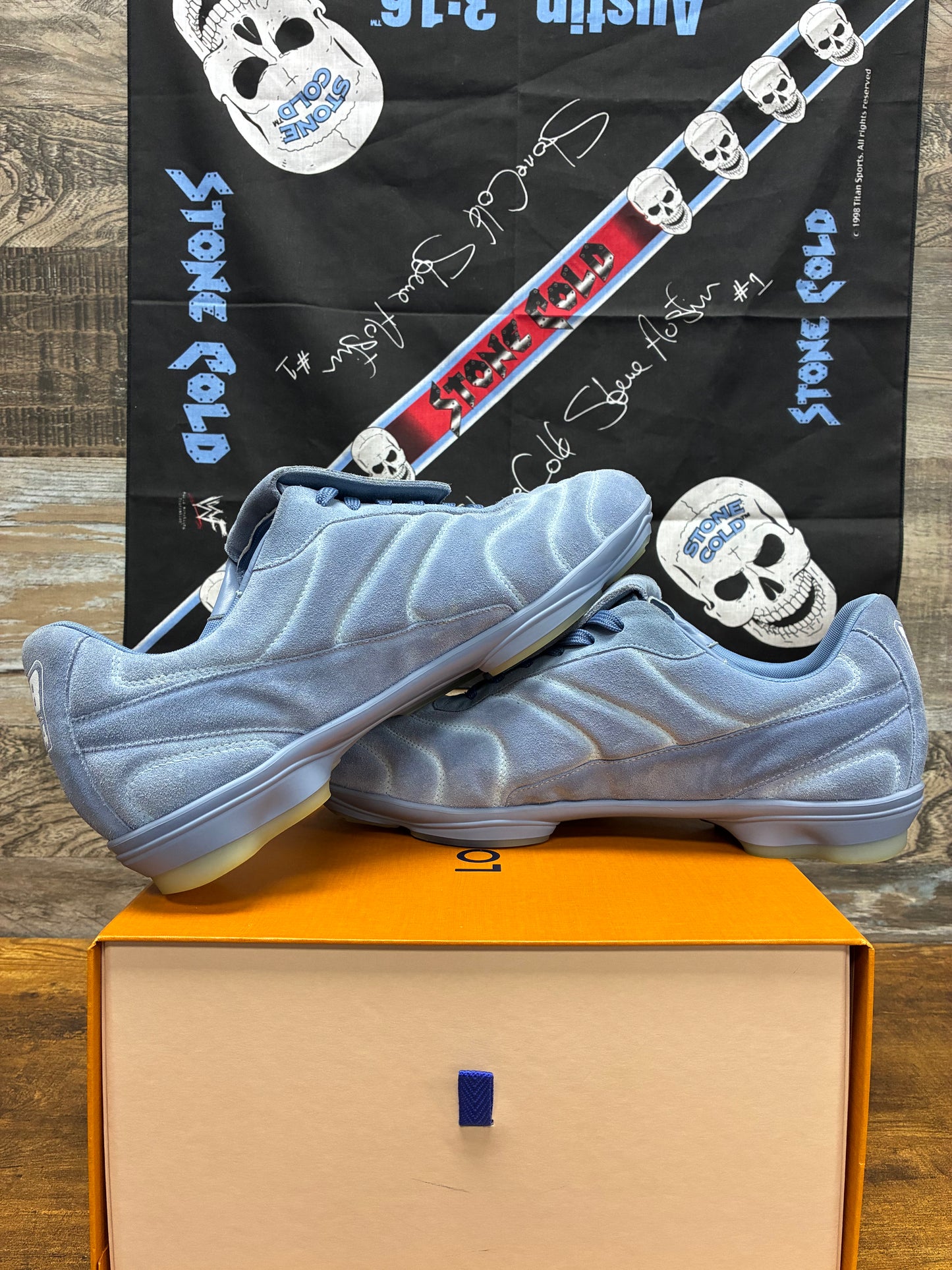 9 - Louis Vuitton LV Footprint Soccer Sneaker