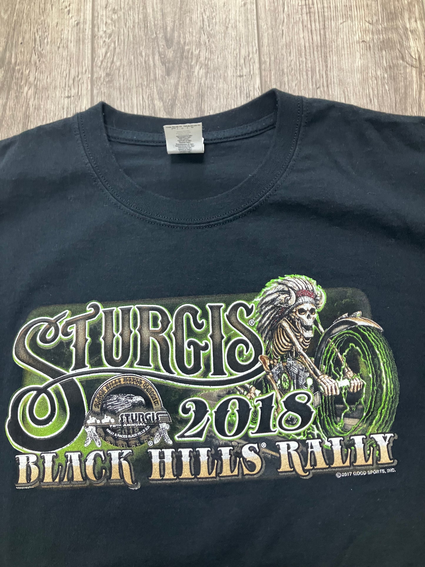 2015 Sturgis Black Hiils Rally Tee Size L